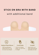 Stick On Bra with Band